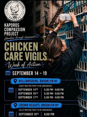 CHICKEN CARE VIGILS Week of Action