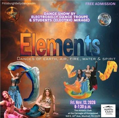 ELEMENTS: DANCES OF EARTH, AIR, FIRE, WATER & SPIRIT