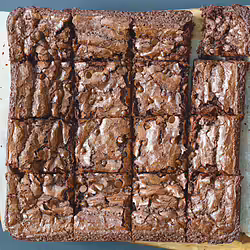 Vegan Double Chocolate Chip Brownies