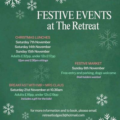 Christmas Lunches at The Retreat
