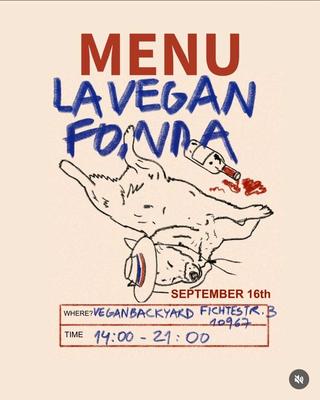 MENU LA VEGAN FONDA