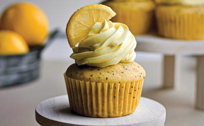 Lemon Poppy Seed Cupcakes