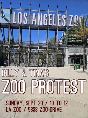 BILLY & TINA'S ZOO PROTEST