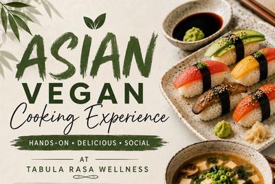 Asian Vegan Cooking Class