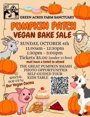 PUMPKIN PATCH VEGAN BAKE SALE