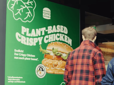 Burger King Debuts Plant-Based Crispy Chicken Burger in Austria