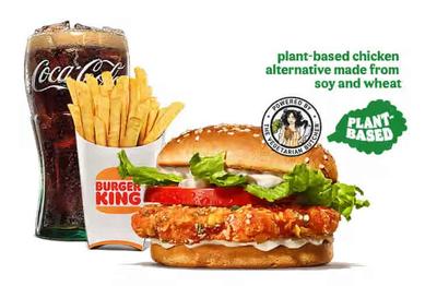 Burger King Austria Adds Plant-Based Crispy Chicken With Pumpkin Seed Coating