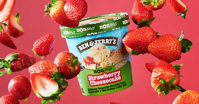 Ben & Jerry's Launches New Non-Dairy Ice Cream Flavor: Strawberry Cheezecake