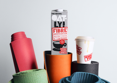 Oatly Adds Fibre to Its UK Barista Line With Two 5g-Per-Serving Oat Drinks