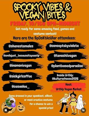 SPOOKY VIBES & VEGAN BITES