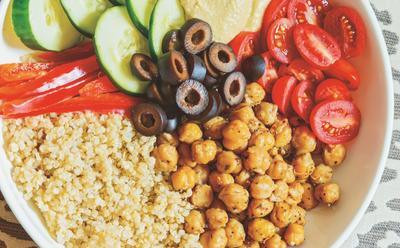 Mediterranean Power Bowls