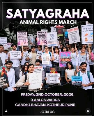 SATYAGRAHA ANIMAL RIGHTS MARCH