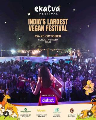 EKATVA FESTIVAL INDIA'S LARGEST VEGAN FESTIVAL