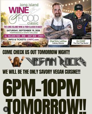 VEGAN ROCKS at THE LONG ISLAND WINE & FOOD CLASSIC