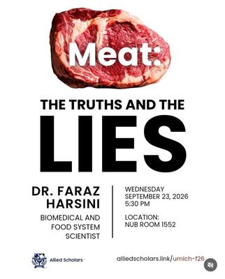 MEAT: THE TRUTHS AND THE LIES - DR. FARAZ HARSINI