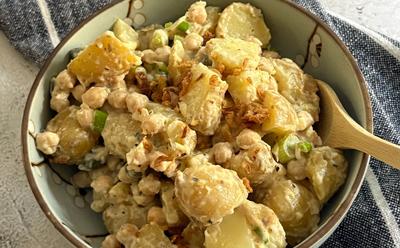 Potato Chickpea Salad