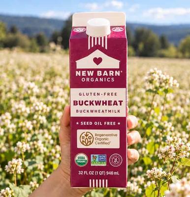 New Barn Organics Acquires BAM’s Buckwheat Milk Recipes as Startup Turns to Ingredient Supply