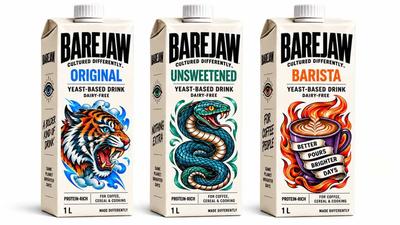 Yeast-Protein Milk Alternative BAREJAW Heads to Kickstarter Ahead of Technical Validation
