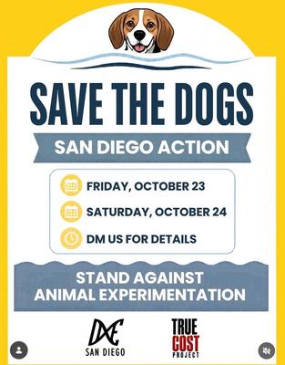 SAVE THE DOGS SAN DIEGO ACTION
