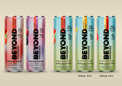 Beyond Meat Enters Energy Drinks With Caffeinated Beyond Immerse Variant