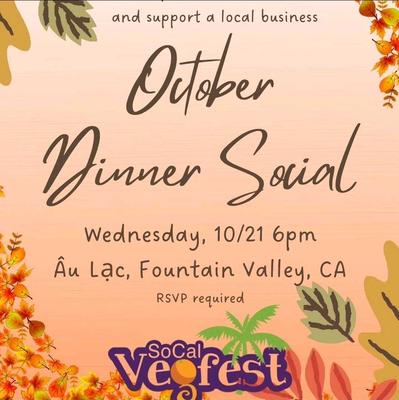 October Dinner Social
