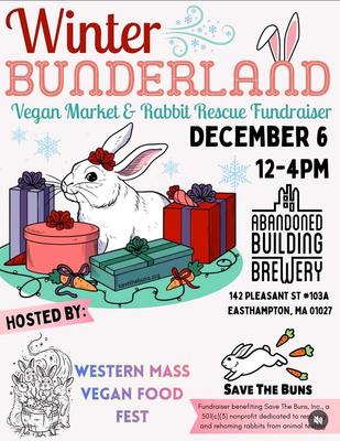 WINTER BUNDERLAND Vegan Market & Rabbit Rescue Fundraiser
