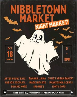 NIBBLETOWN MARKET NIGHT MARKET!