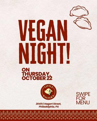 Vegan Night at Little Walter's