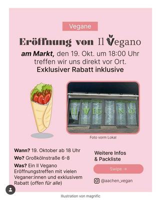 Eröffnung von Il Vegano