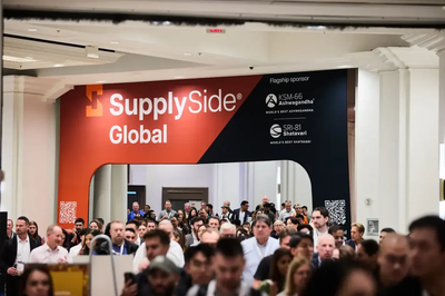 Animal-Free Lactoferrin, Fermented Casein, and Vegan Capsules on the Floor at SupplySide Global