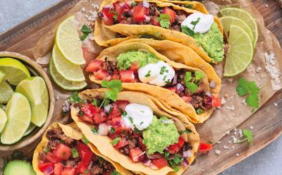 Black Bean And Walnut Tacos To Share