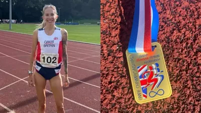 Vegan runner Lisa Gawthorne can’t be stopped