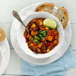 Easy, Smoky Vegan Bean and Lentil Chili