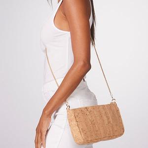 Gaia Bag - Gold Speckled Cork