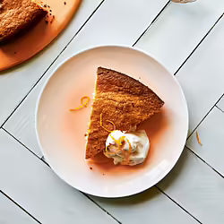Zesty Vegan Almond Orange Cardamom CakeÂ 