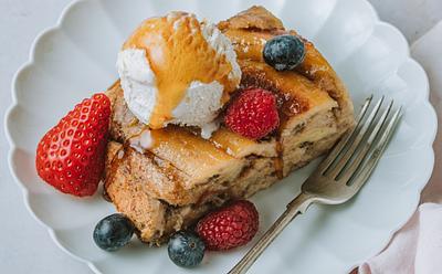 Banana Tarte Tatin French Toast