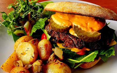 Welsh Vegan Café Creates ‘UK’s First’ Lion’s Mane Burger