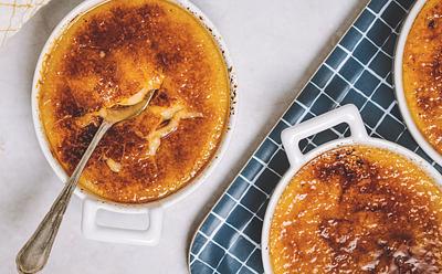 This Crème Brûlée is 100% Vegan