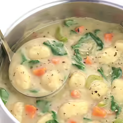 Vegan Creamy Italian Gnocchi Soup