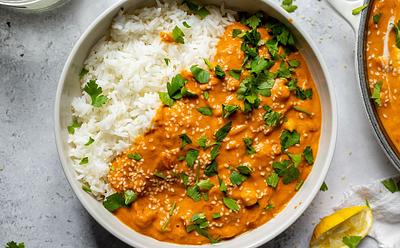 Vegan Butter Chickpea Curry