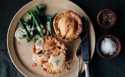 How To Make Pamela Anderson’s Harvest Veggie Pot Pies