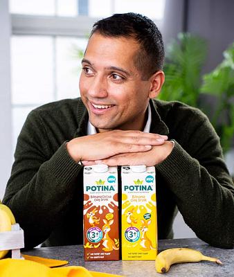 Former Alpro Sales Director Launches POTINA Banana Oat Drinks for Kids