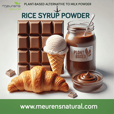 Sponsored Post Replacing Milk Powder with Rice Syrup Powder in Vegan Chocolate Spreads