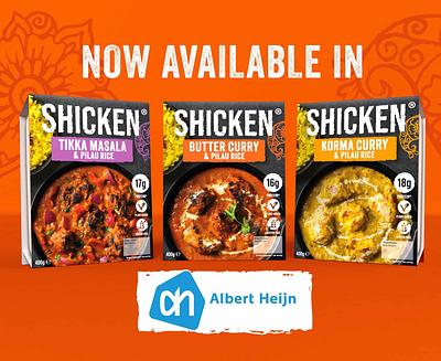 SHICKEN Launches Plant-Based Indian Meals at Leading Dutch Retailer Albert Heijn
