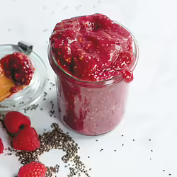 Raspberry-Vanilla Chia Jam