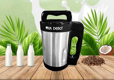 Milk Depot Launches At-Home Plant Milk Maker, Joining Growing Market for DIY Options 