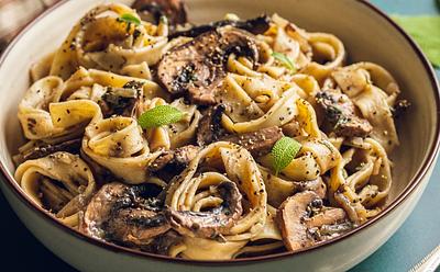 Mushroom And Sage Pasta